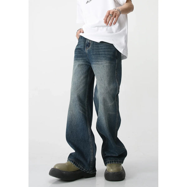 Heritage Easy Cut Blue Denim alternatif görünüm