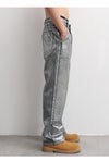 Baggy Hip-Hop Baskılı Jean Pantolon, kombin görünüm — Navra Wear