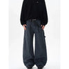 2000s Heritage Green Dark Relaxed Denim