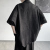 Oversize Çiçek Desenli Gömlek, detay görünüm — Navra Wear