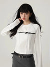 Revival Freedom-State Bow Long Sleeve T-Shirt