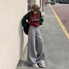 Y2K Wide Leg Jogger, arka görünüm — Navra Wear