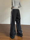 Vintage Çizgili Jogger, yan görünüm — Navra Wear