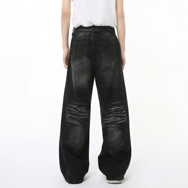 Metro Faded Easy Cut Bell Leg Denim alternatif görünüm
