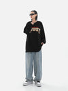 Kadın Wide Leg Pantolon, önden görünüm — Navra Wear