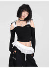 Snake Lace Hip Trousers