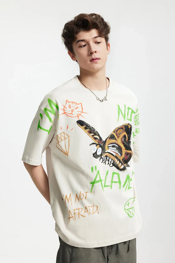 Vibrant Expressions Artwork T-Shirt