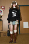 Plaid Fleece Premium Americana Top