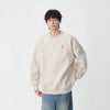 Nakışlı Bisiklet Yaka Sweatshirt, arka görünüm — Navra Wear