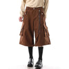Long-lasting Timeless Personality Utility Denim Shorts