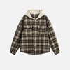 Oversize Ekose Gömlek, stil görünüm — Navra Wear
