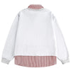 Varsity Layered Boxy Sweatshirt