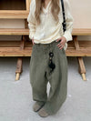 Reddachic Modern Bell Leg Barrel Denim