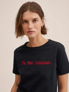 Russian Style Visual Print Sundaze Weekend T-Shirt
