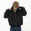 Double-Layer Drawstring Sweatshirt