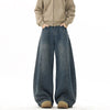 Dark Blue Bell Leg Denim
