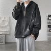 Metro Batik Printed Fleece Sweatshirt
