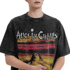 Chains Concrete-Jungle Tee Faded-Wash T-Shirt