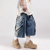 Heritage Urban Beat Rivet Denim Shorts