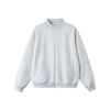 Fermuarlı Basic Sweatshirt, önden görünüm — Navra Wear