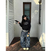 Aesthetic Cow Boy High-Rise Blue Stellar Bell Leg Denim