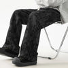 Straight Drape Casual Trousers
