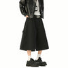 2000s Field Stitched Utility Denim Shorts