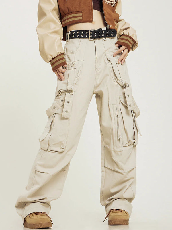Y2K Heritage Mosaic Street Pants alternatif görünüm