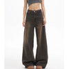 Heritage Coffee Grey High-Rise Denim