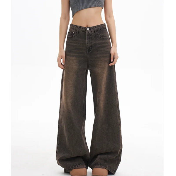 Heritage Coffee Grey High-Rise Denim alternatif görünüm