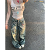 Chic Classic High Waisted Link Print Denim