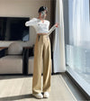 Eastern High-Rise Solid Trousers