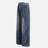 Washed Ridge Wide-Leg