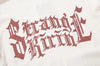 Collar O-Neck Print Letter Drilled Hot T-Shirt