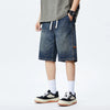 Heat Wave Wide Denim Shorts