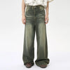 Flexible Heritage Faded Relaxed Bell Leg Denim