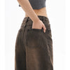 Heritage Coffee Grey High-Rise Denim