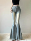 Women Sleek Stretch Bell Denim