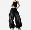 Durable Stitched Bell Leg Denim