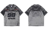 Yarış Baskılı Tişört, arka görünüm — Navra Wear