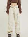 2000s Relaxed Fold-Down Street Pants