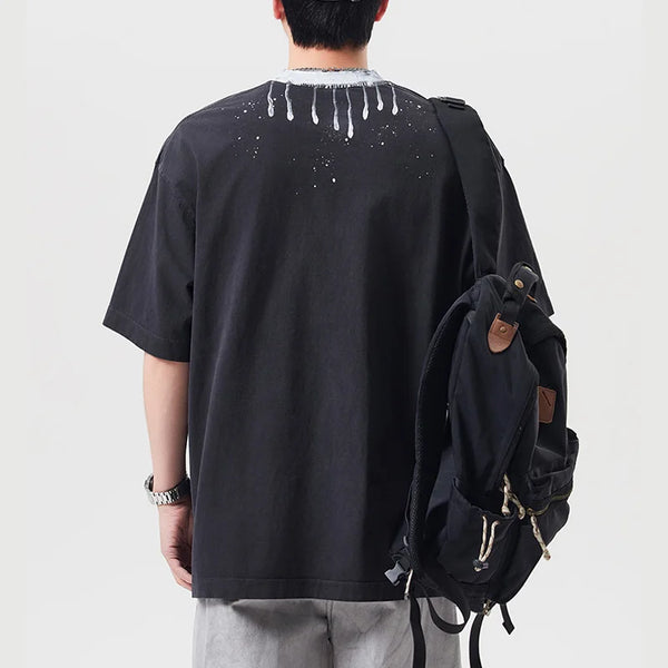 Flattering Chilled Relaxed Everyday Cotton Cityboy T-Shirt alternatif görünüm