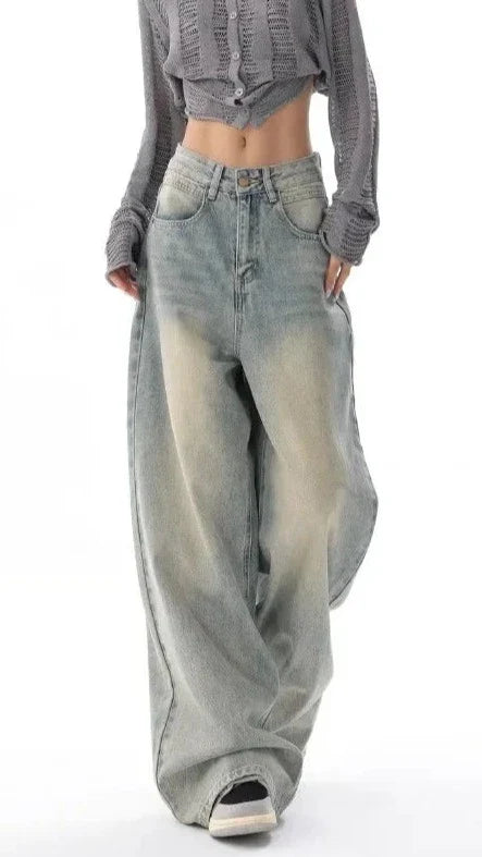 Ultra Bell-Leg Relaxed Denim alternatif görünüm