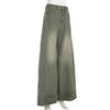 Western Classic Faded Split Denim
