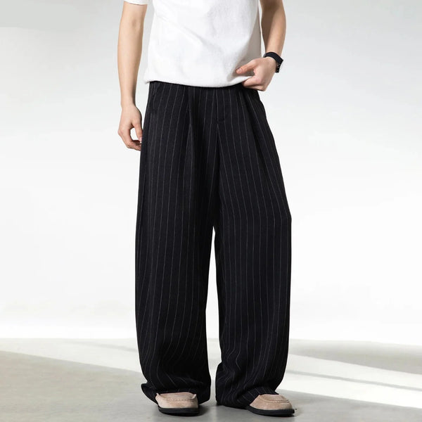 Heritage Stripe Suit Wide-Leg