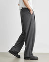 Vintage Wide Leg Pantolon, yakın çekim — Navra Wear