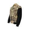 Metro Flexible Graphic Mosaic Denim Jacket