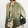 Metro Chic Heritage Seoul Gradient Denim Jacket
