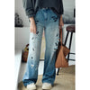 Heritage Faded White Western Denim