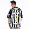 Back-In-Time Mesh Soccer Jersey Designed Sport T-Shirt